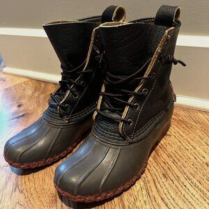 L.L. Bean 8" Bison Boots, Women's size 6 Medium width